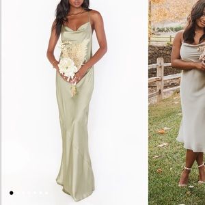 Show me your Mumu Tuscany Maxi Slip Dress